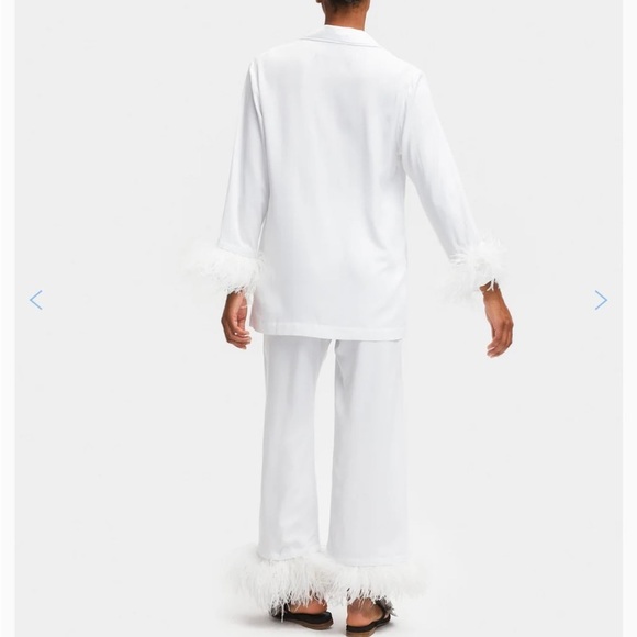 NWOT Sleeper Pajamas with Feathers - Picture 3 of 6
